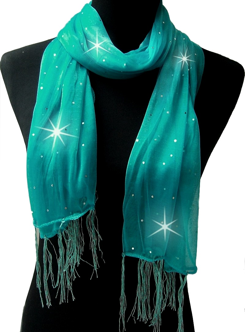 FAIRYGATE Damenschal - Seidenschal 70x70cm Elegant Mit Modischem Muster