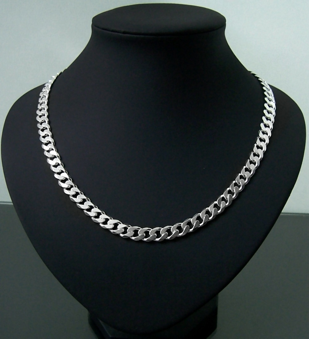 Silberschmuck echt 925 Silber diamantiert Panzerarmband